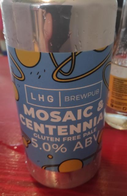 Mosaic and Centennial 5.0%, LHG Brewpub, England