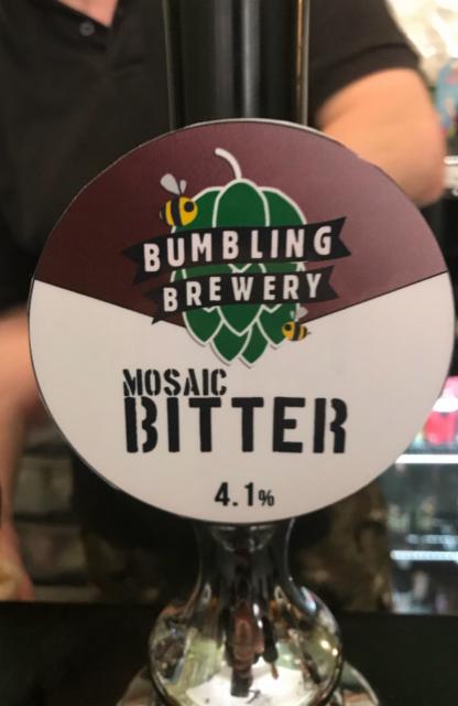 Mosaic Bitter 4.1%, Bumbling Brewery, England