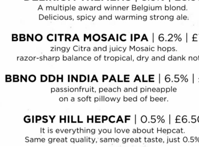 Mosaic Citra IPA 6.2%, Brew By Numbers, England