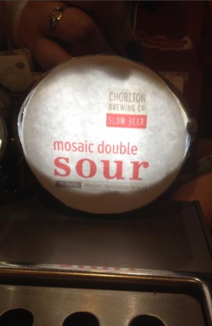 Mosaic Double Sour 7.1%, Chorlton Brewing Company, England