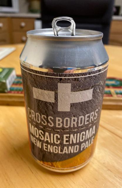 Mosaic Enigma 4.2%, Cross Borders Brewing Company, Scotland