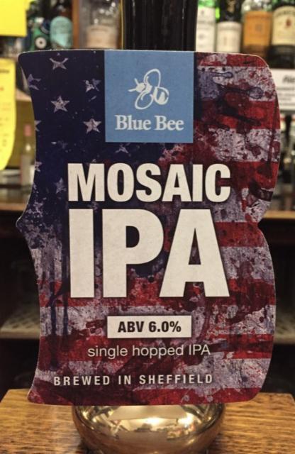 Mosaic IPA 6.0%, Blue Bee Brewery, England