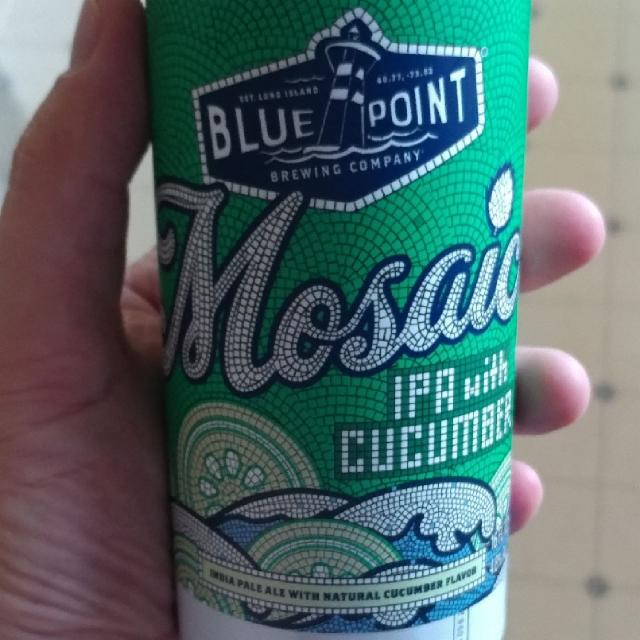 Mosaic IPA with Cucumber 4.8%, Blue Point Brewing (AB InBev), United States