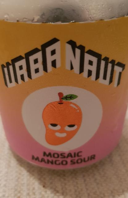 Mosaic Mango Sour 4.5%, Urbanaut Brewing Co., New Zealand