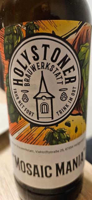 Mosaic Mania 5.9%, Holystoner Brauwerkstatt, Germany
