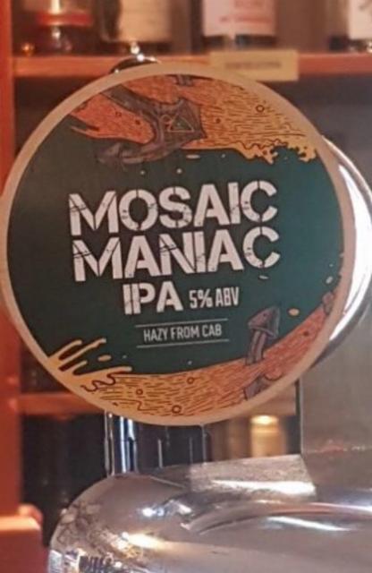 Mosaic Maniac 5.0%, Crossed Anchors Brewery, England
