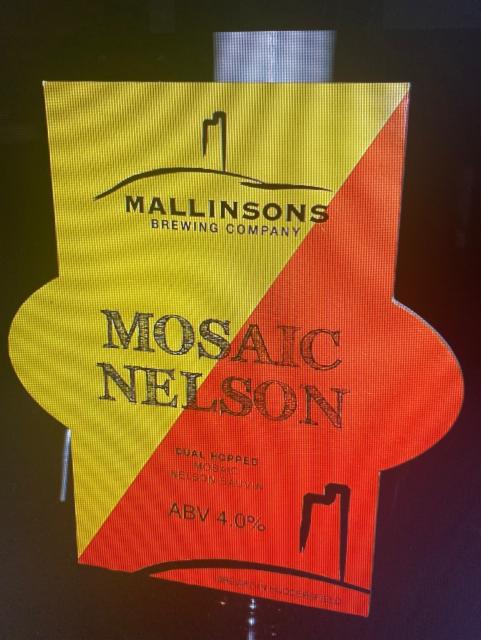 Mosaic Nelson 4.0%, Mallinsons Brewing Company, England