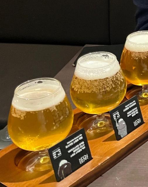 Moscato sweet Ale 4.0%, moonbearbrewing, South Korea