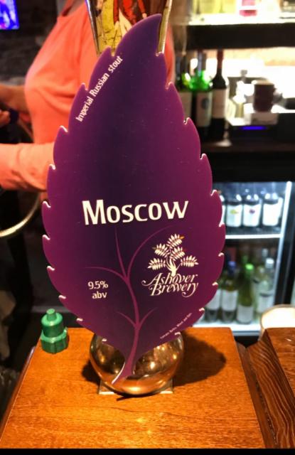 Moscow 9.5%, Ashover Brewery, England