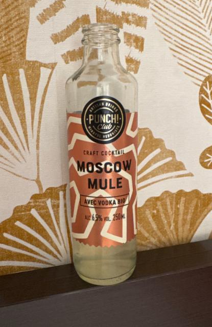 Moscow Mule 6.5%, Punch Drinks, Estonia