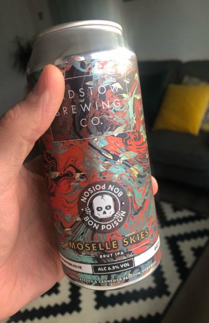 Moselle Skies 6.5%, Padstow Brewing, England