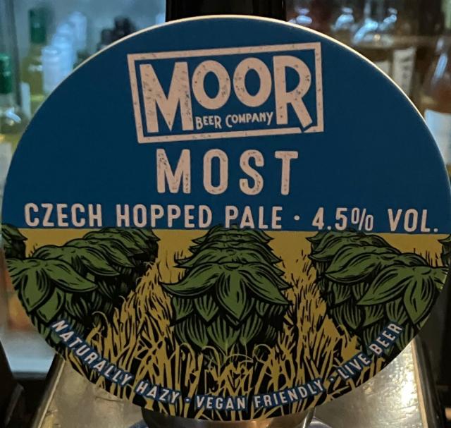 Most 4.5%, Moor Beer Company, England