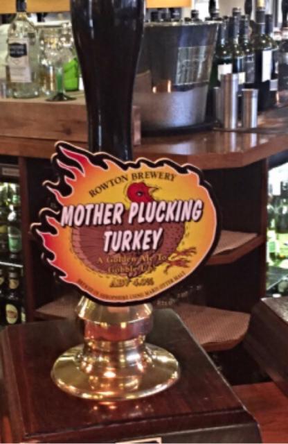 Mother Plucking Turkey 4.0%, Rowton Brewery, England
