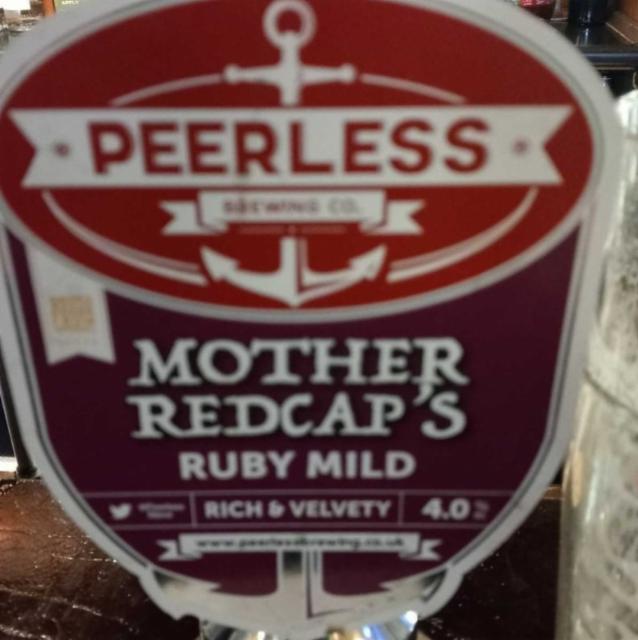 Mother redcaps 4.0%, Peerless Brewing Company, England