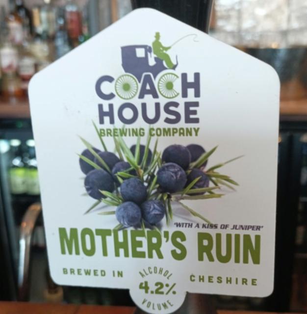 Mothers ruin 4.2%, The Coach House Brewing Co, England