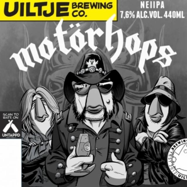 Motörhops 7.6%, Uiltje Brewing Co, Netherlands