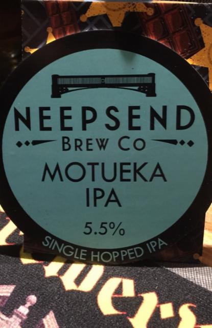 Motueka IPA 5.5%, Neepsend Brewery Ltd, England