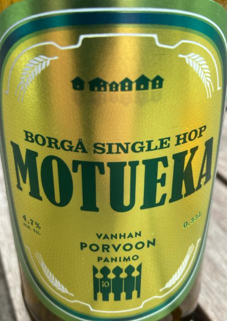 Motueka Single Hop Pale Ale, Vanhan Porvoon Panimo