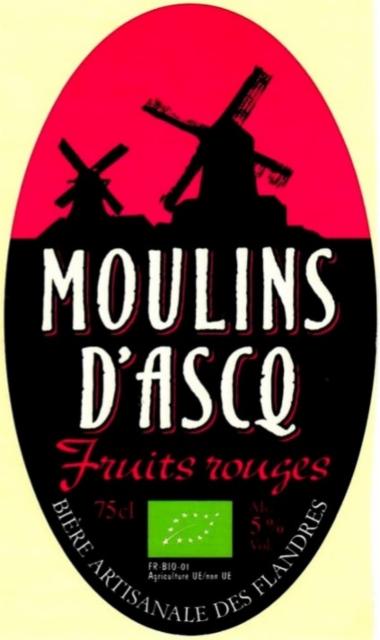 Moulins D'Ascq Fruits Rouges 5.0%, Moulins D'Ascq, France
