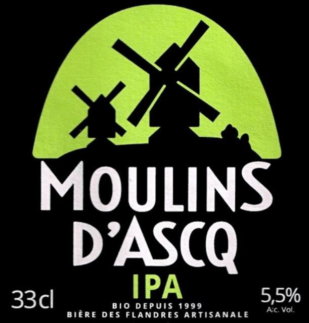 Moulins D'Ascq IPA 5.5%, Moulins D'Ascq, France