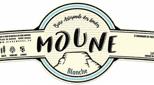 Moune Blanche 3.8%, Brasserie Moune [Closed], France