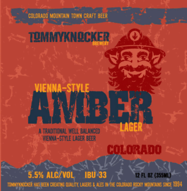 Mountain City Amber 5.4%, Tommyknocker Brewery, United States