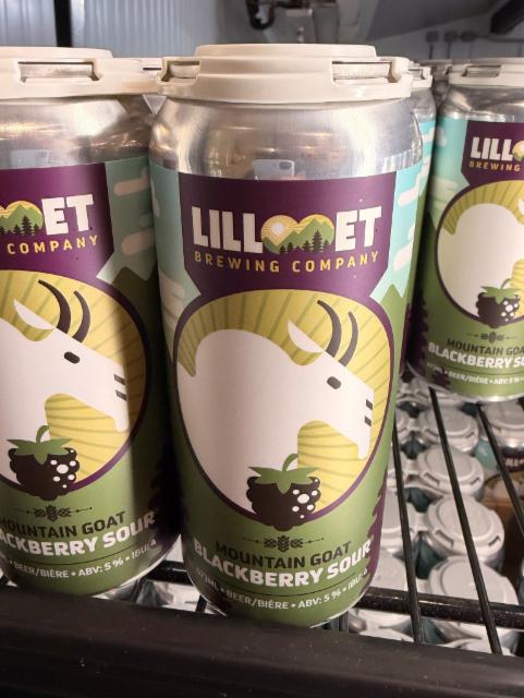 Mountain goat Blackberry Sour 4.5%, Lillooet Brewing Company, Canada