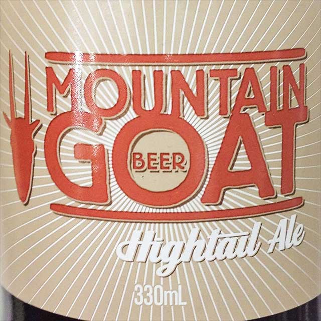 Hightail Ale 4.5%, Mountain Goat Beer, Australia