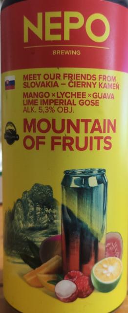 MOUNTAIN OF FRUITS 5.3%, Nepo Brewing (Browar Nepomucen), Poland