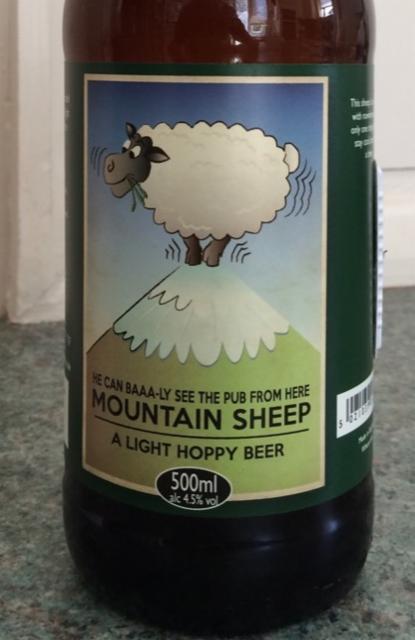Mountain Sheep 4.5%, Staffordshire Brewery, England
