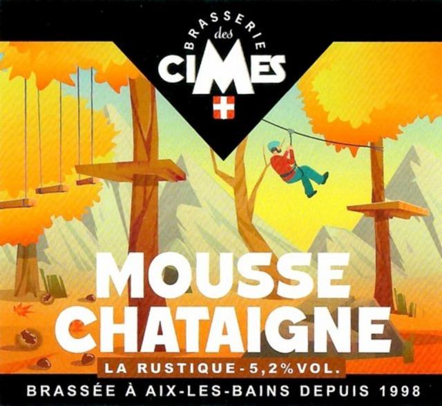 Mousse Châtaigne 5.2%, Brasserie Des Cimes, France