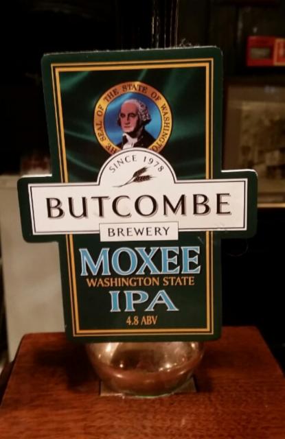 Moxee Washington State IPA 4.8%, Butcombe Brewery Ltd, England