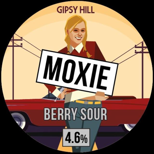 Moxie - Berry Sour 4.6%, Gipsy Hill Brewing Co, England
