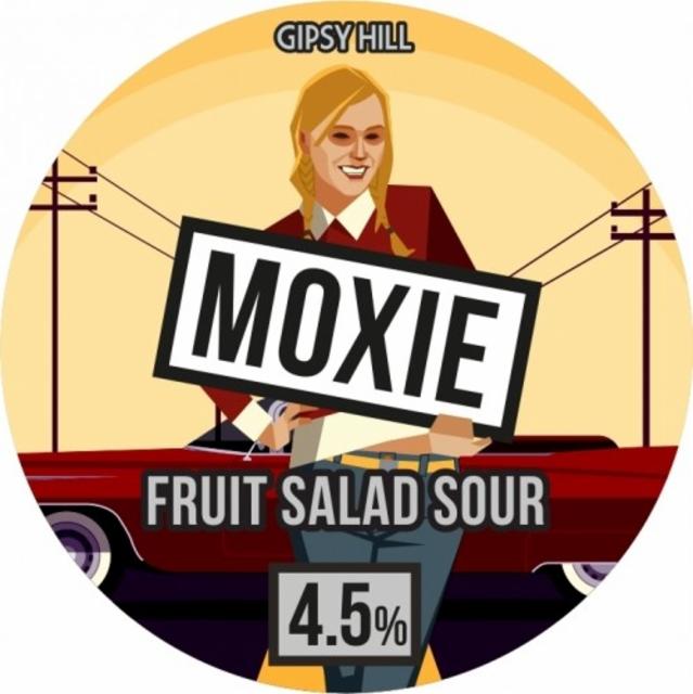 Moxie - Fruit Salad Sour 4.5%, Gipsy Hill Brewing Co, England