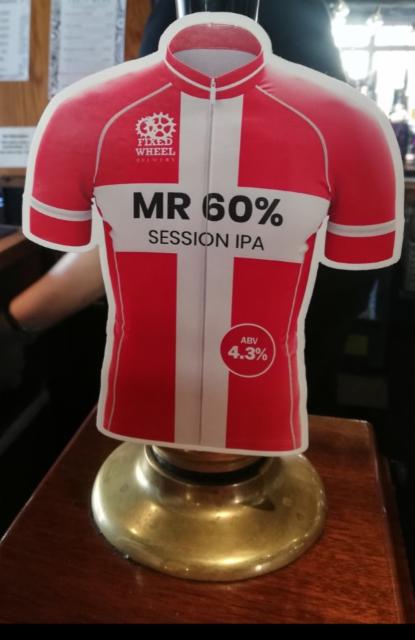 Mr. 60%, Fixed Wheel Brewery, United Kingdom