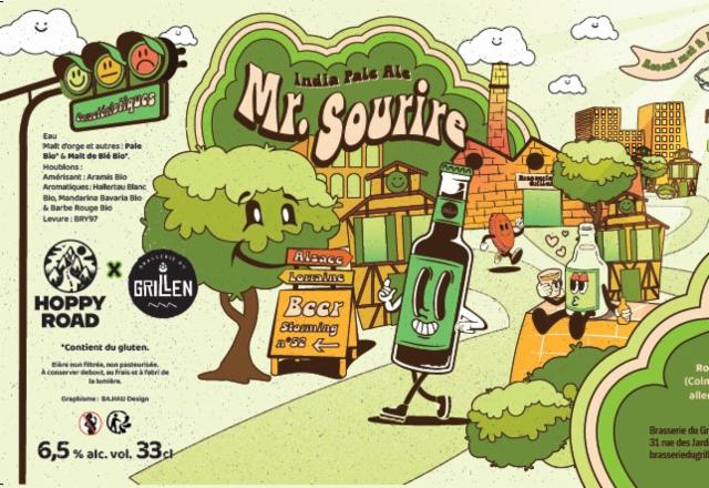 Mr. Sourire 6.5%, Brasserie Du Grillen, France