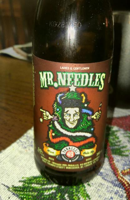 Mr. Needles 5.0%, Parallel 49 Brewing Company, Canada