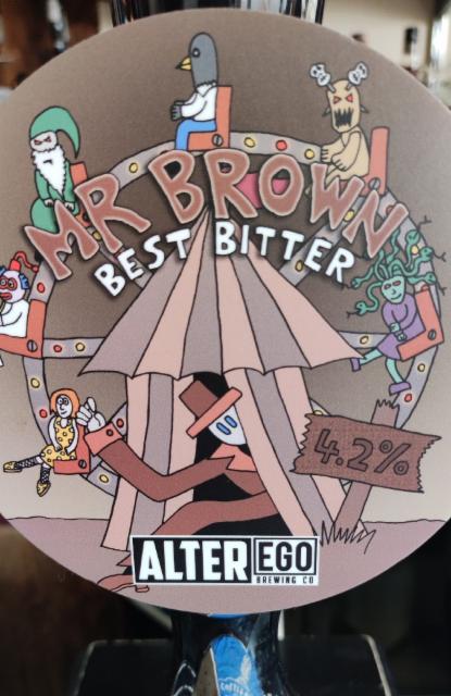 mr brown best bitter 4.2%, Alter Ego Brewing Co., England