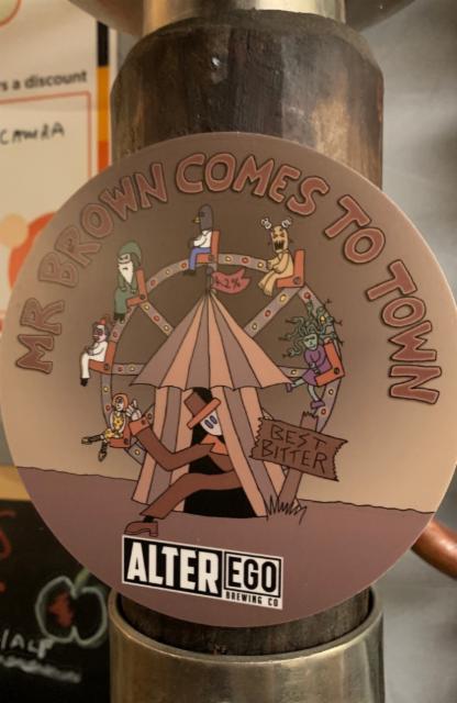 Mr Brown Comes To Town 4.2%, Alter Ego Brewing Co., England