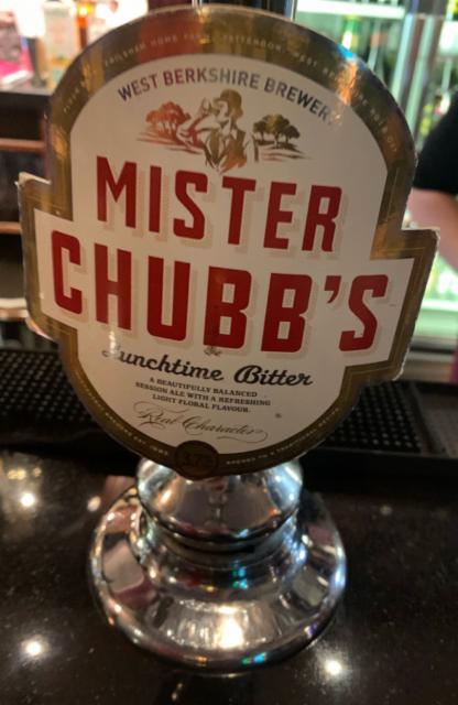 Mr Chubb's Lunchtime Bitter 3.7%, Renegade Brewery, England