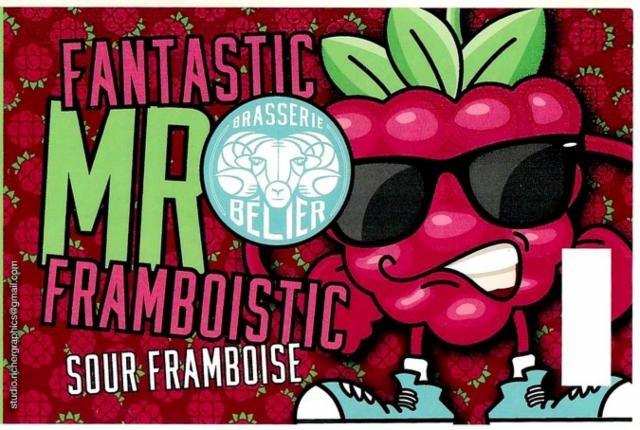 Mr Framboistic 6.0%, Brasserie Bélier, France