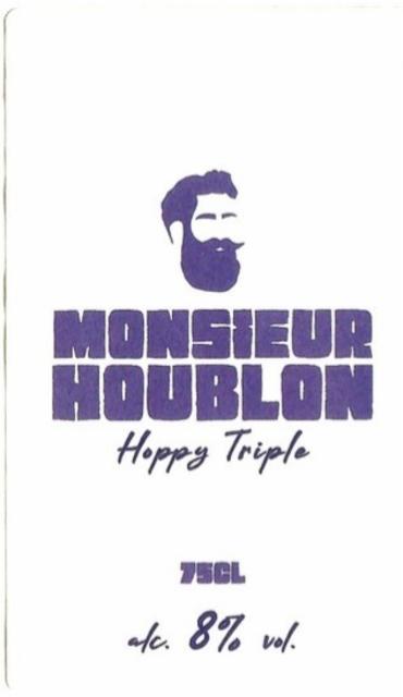 Mr Houblon Hoppy Triple 8.0%, Brasserie Hardy, France