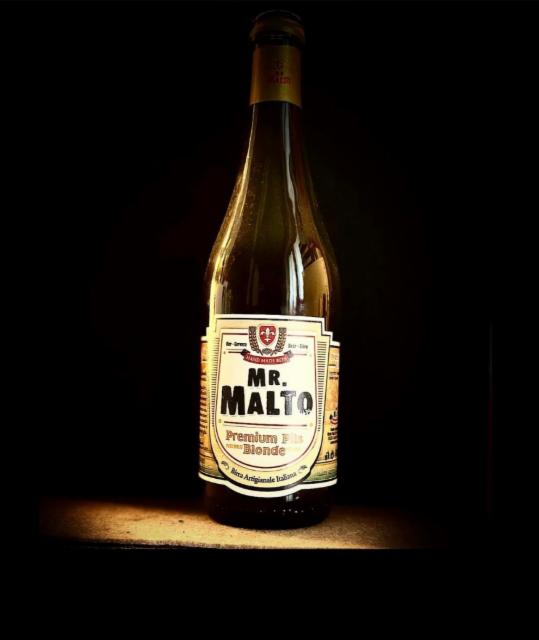 Mr malto premium pils blonde 5.0%, Mr malto, Italy