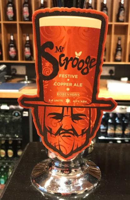 Mr Scrooge 4.2%, Robinsons Brewery, England