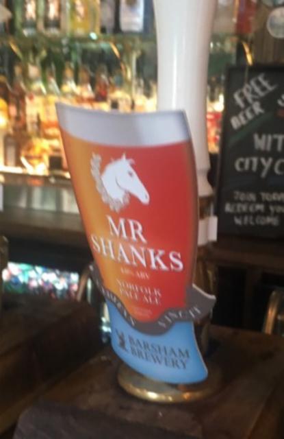 Mr Shanks 4.2%, Jo C's Brewery, England