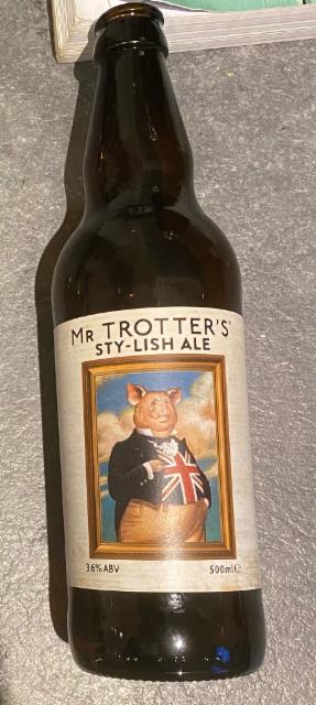 Mr Trotter's Sty-Lish Ale 3.6%, The Crafty Brewing Co, England