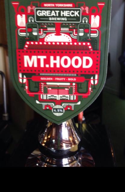 Mt.Hood 4.5%, Great Heck Brewery, England