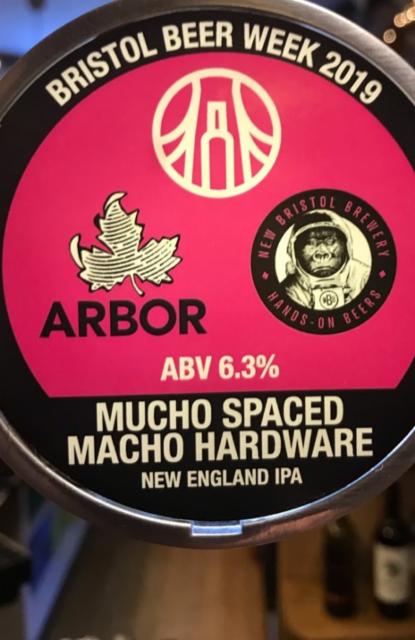 Mucho Spaced Macho Hardware 6.3%, Arbor Ales, England