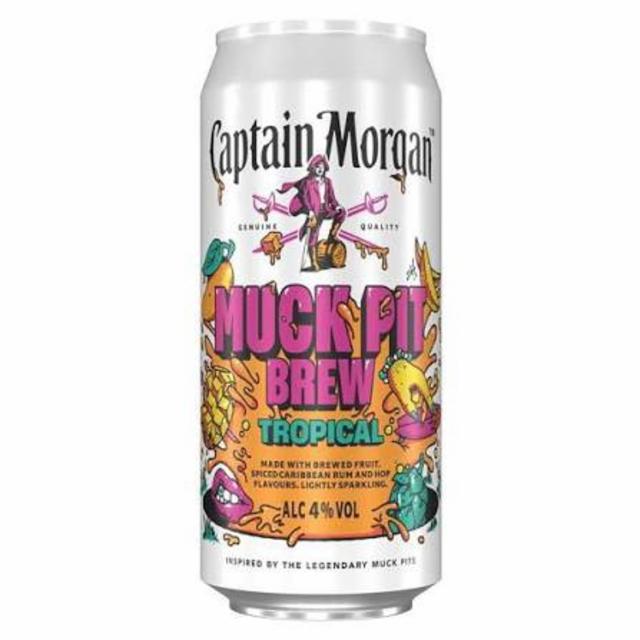 Muck Pit Brew Tropical, Capt Morgan Rum Co