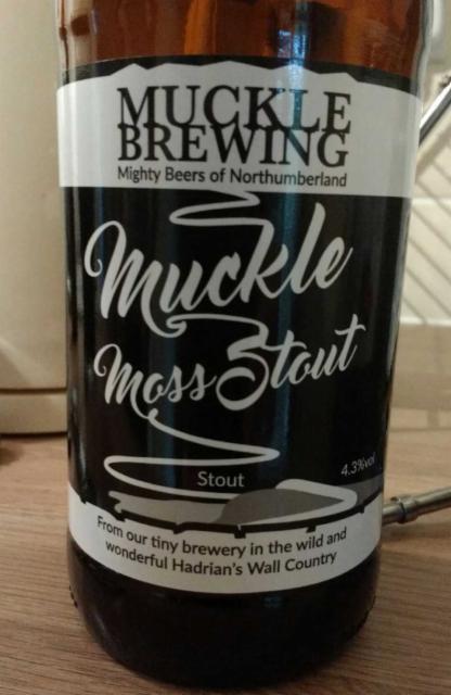 Muckle Moss Stout 4.3%, Muckle Brewing Ltd, England